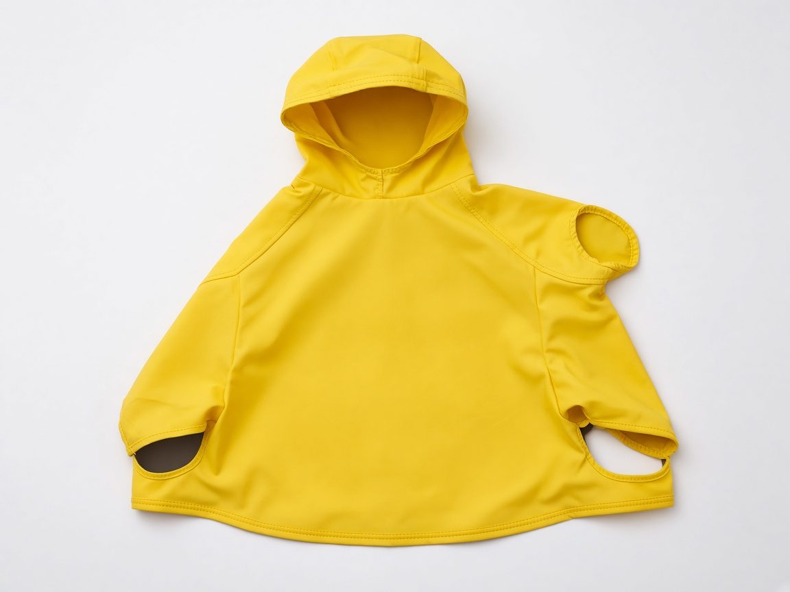 Imperméable jaune pour chien